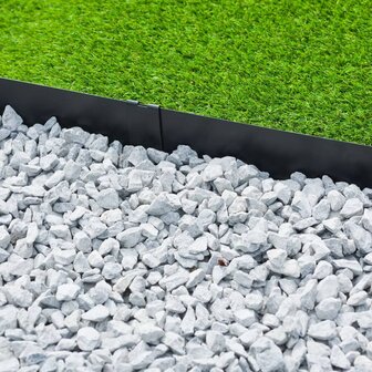 Nature Borderranden 3 st 91,4x10,2 cm zwart 4