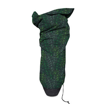 Capi Plantenhoes groot 150x250 cm zwarte en groene print 2