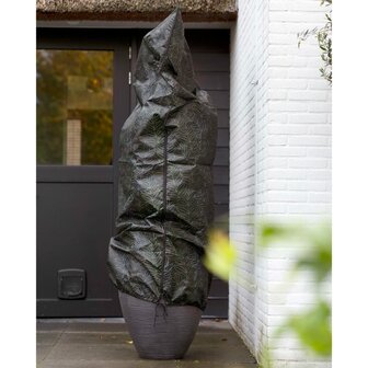 Capi Plantenhoes groot 150x250 cm zwarte en groene print 6