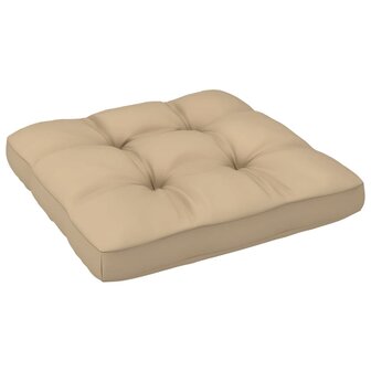 Tuinhocker pallet ge&iuml;mpregneerd grenenhout wit 6