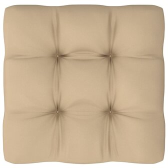 Tuinhocker pallet ge&iuml;mpregneerd grenenhout wit 7