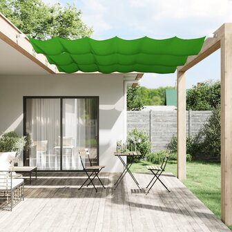 Luifel verticaal 100x270 cm oxford stof lichtgroen 1