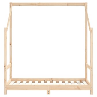 Kinderbedframe 70x140 cm massief grenenhout 4