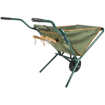 Esschert Design Kruiwagen inklapbaar groen GT138 2