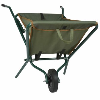 Esschert Design Kruiwagen inklapbaar groen GT138 9