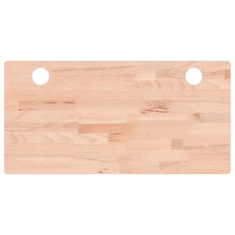 Bureaublad 80x40x4 cm massief beukenhout 2