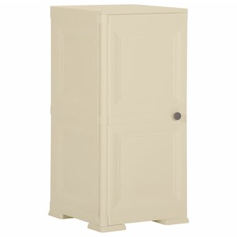Opbergkast hout-look 40x43x85,5 cm kunststof angorawit 1