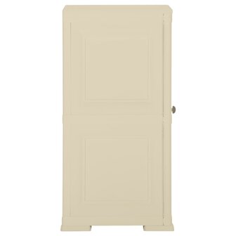 Opbergkast hout-look 40x43x85,5 cm kunststof angorawit 3