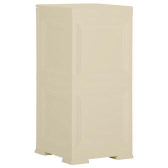 Opbergkast hout-look 40x43x85,5 cm kunststof angorawit 4