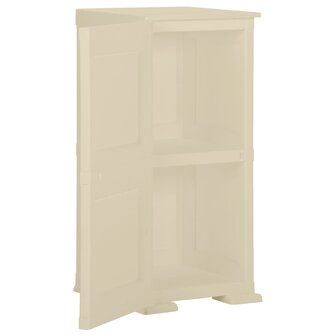 Opbergkast hout-look 40x43x85,5 cm kunststof angorawit 5