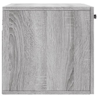Wandkast 60x36,5x35 cm bewerkt hout grijs sonoma eikenkleurig 7