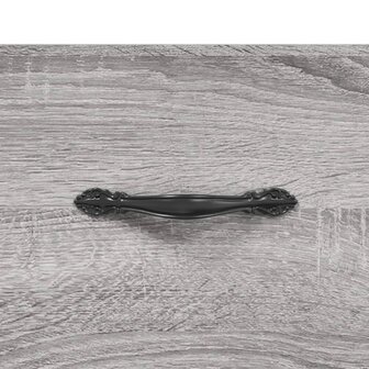 Wandkast 60x36,5x35 cm bewerkt hout grijs sonoma eikenkleurig 9