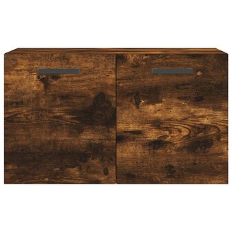 Wandkast 60x36,5x35 cm bewerkt hout gerookt eikenkleurig 5