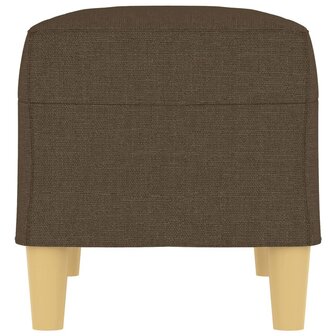 Bankje 70x35x41 cm stof bruin 4