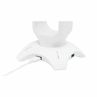 Ondersteuning voor Gaming Koptelefoon The G-Lab K-STAND RADO Wit 5