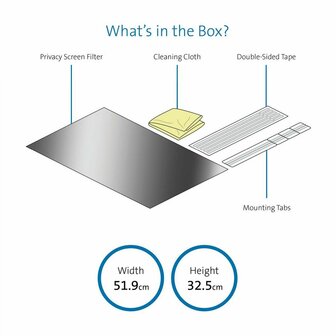 Privacy filter Kensington 626488 24&quot; 2