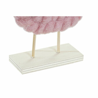 Kerstversiering DKD Home Decor Polyester Hout (2 pcs) (10 x 4 x 16 cm) 2