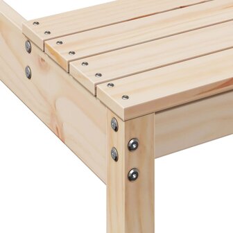 Picknicktafel 160x134x75 cm massief grenenhout 7