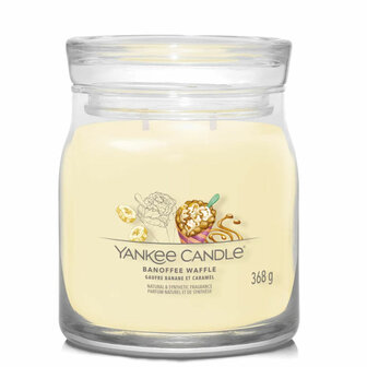 Geurkaars Yankee Candle Banoffee Waffle 368 g 1