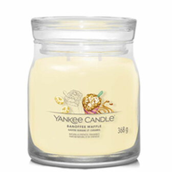 Geurkaars Yankee Candle Banoffee Waffle 368 g 2