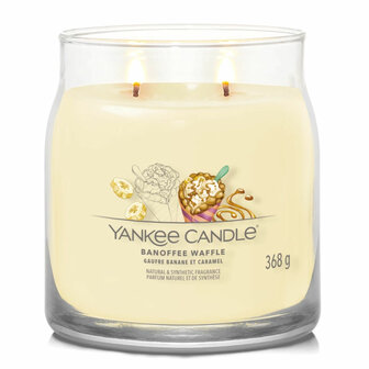 Geurkaars Yankee Candle Banoffee Waffle 368 g 3