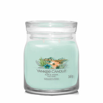 Geurkaars Yankee Candle Aloe &amp; Agave 368 g 1
