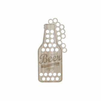 Wanddecoratie DKD Home Decor MDF Bier (25 x 1 x 55 cm) 1
