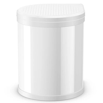Hailo Inbouw afvalemmer Compact-Box maat M 15 L wit 3555-001 1