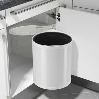Hailo Inbouw afvalemmer Compact-Box maat M 15 L wit 3555-001 4