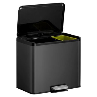 EKO Pedaalemmer Essential 20+9 L zwart 5