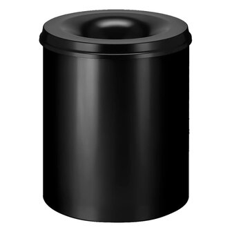 V-Part Prullenbak zelfdovend 80 L zwart 1