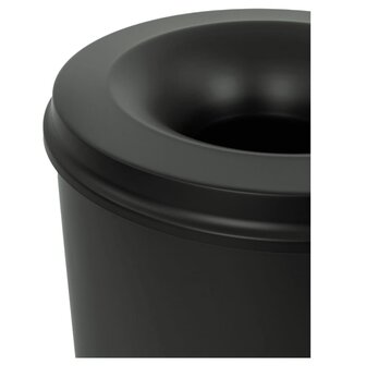 V-Part Prullenbak zelfdovend 80 L zwart 2