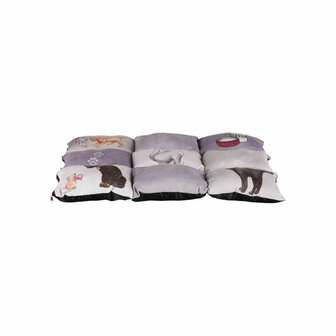 Hondenbed Trixie Grijs 55 &times; 45 cm Patchwork 1