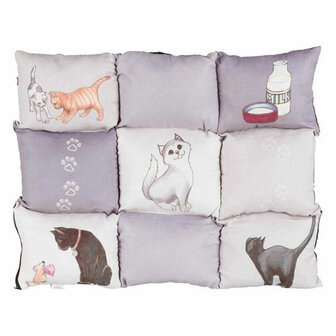 Hondenbed Trixie Grijs 55 &times; 45 cm Patchwork 4