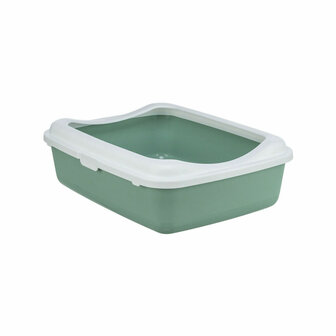 Kattenbak Trixie Classic Wit Groen Plastic 37 &times; 15 &times; 48 cm 1