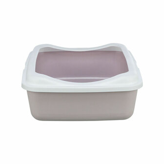 Kattenbak Trixie Classic Wit Lila Plastic 37 &times; 15 &times; 48 cm 1