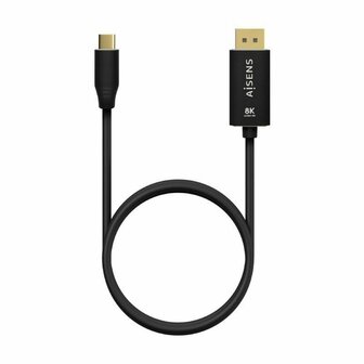 Adapter USB-C naar DisplayPort Aisens A109-0686 Zwart 80 cm 3