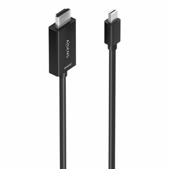 Adapter Mini DisplayPort naar HDMI Aisens Zwart 1,5 m 1