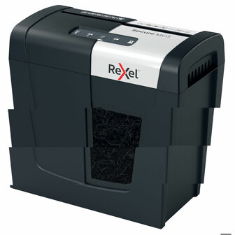 Papierversnipperaar Microsnippers Rexel Secure MC3 10 L 4