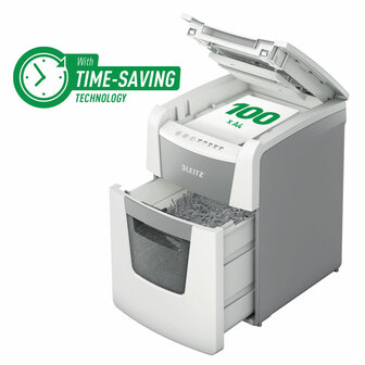 Papierversnipperaar Microsnippers Leitz IQ 100 Autofeed 2