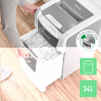 Papierversnipperaar Microsnippers Leitz IQ 100 Autofeed 7