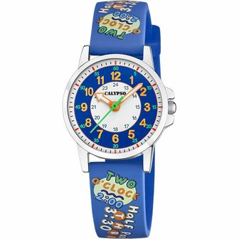 Horloge Kinderen Calypso Wit Kinder horloge 1