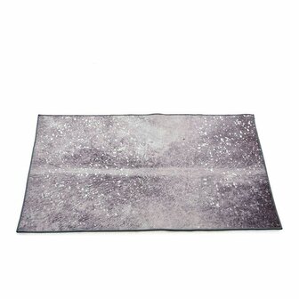Tapijt 100 x 150 cm Wit Grijs 1