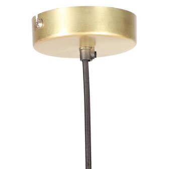 Hanglamp rond 25 W E27 28,5 cm messingkleurig 5