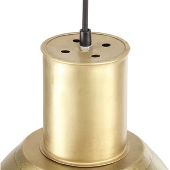 Hanglamp rond 25 W E27 28,5 cm messingkleurig 6