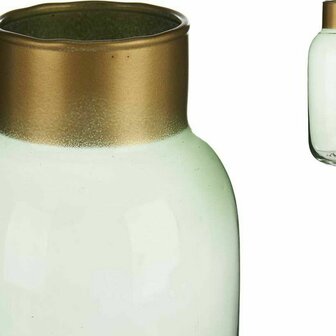 Vaas Soepel Gouden Groen Glas (11,5 x 24 x 11,5 cm) 2