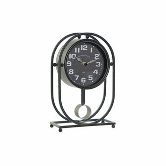Tafelklok DKD Home Decor Kristal Zwart Ijzer (16.5 x 7 x 25 cm) 1