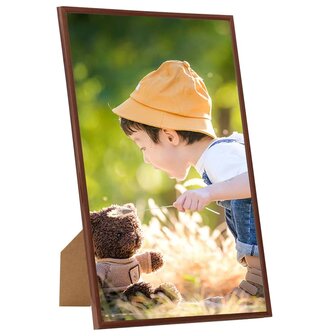 Fotolijsten 3 st voor tafel 13x18cm MDF bronskleurig 2