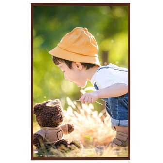 Fotolijsten 3 st voor tafel 13x18cm MDF bronskleurig 3
