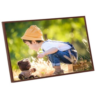 Fotolijsten 3 st voor tafel 13x18cm MDF bronskleurig 4